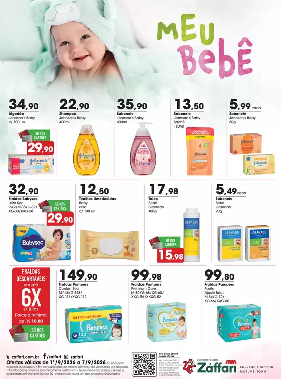 Catálogo Zaffari | Anúncio Meu Bebê | 2026-09-01T00:00:00.000Z - 2026-09-07T00:00:00.000Z