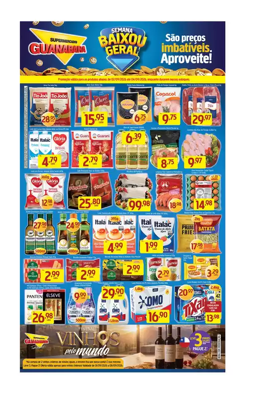 Catálogo Supermercados Guanabara | Encarte Supermercados Guanabara | 2026-09-02T00:00:00.000Z - 2026-09-04T00:00:00.000Z