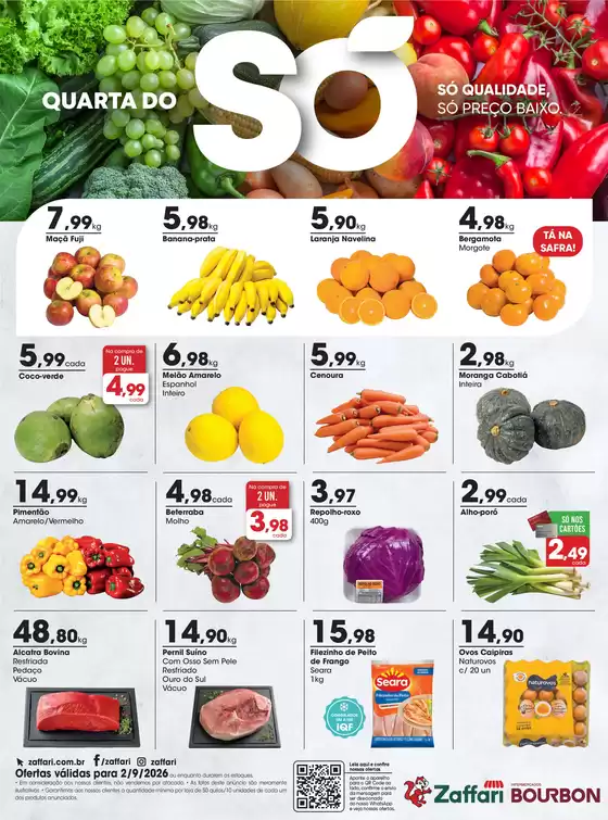 Catálogo Zaffari | Ofertas Quarta do Só | 2026-09-02T00:00:00.000Z - 2026-09-02T00:00:00.000Z