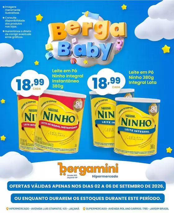 Catálogo Supermercado Bergamini | Encarte Supermercado Bergamini | 2026-09-02T00:00:00.000Z - 2026-09-06T00:00:00.000Z