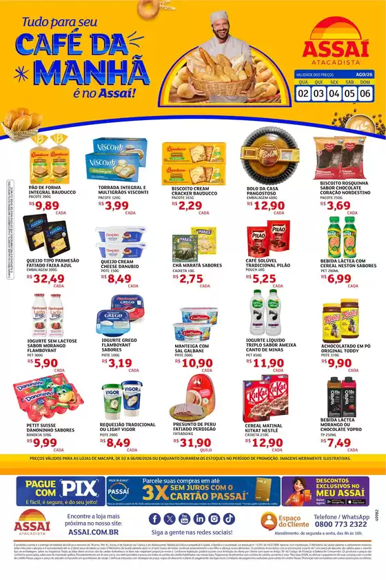 Catálogo Assaí Atacadista | Encarte Assaí Atacadista 49982-442 | 2026-09-02T00:00:00.000Z - 2026-09-06T00:00:00.000Z
