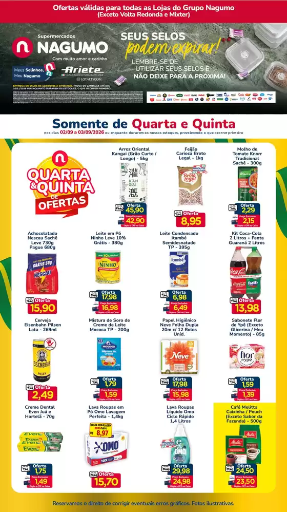 Catálogo Nagumo | QUARTA E QUINTA | 2026-09-02T00:00:00.000Z - 2026-09-03T00:00:00.000Z