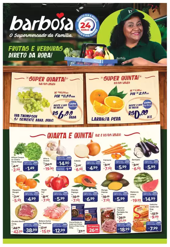 Catálogo Barbosa Supermercados | Feirão | 2026-09-02T00:00:00.000Z - 2026-09-03T00:00:00.000Z