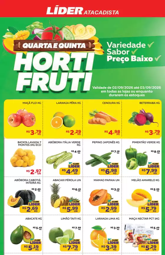 Catálogo Líder Atacadista | Encartequartaequintadohortfruti | 2026-09-02T00:00:00.000Z - 2026-09-03T00:00:00.000Z