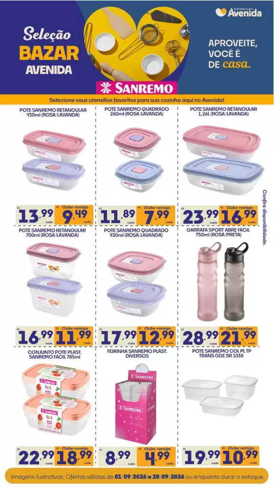Catálogo Supermercados Avenida | Ótima oferta para todos os clientes | 2026-09-01T00:00:00.000Z - 2026-09-20T00:00:00.000Z