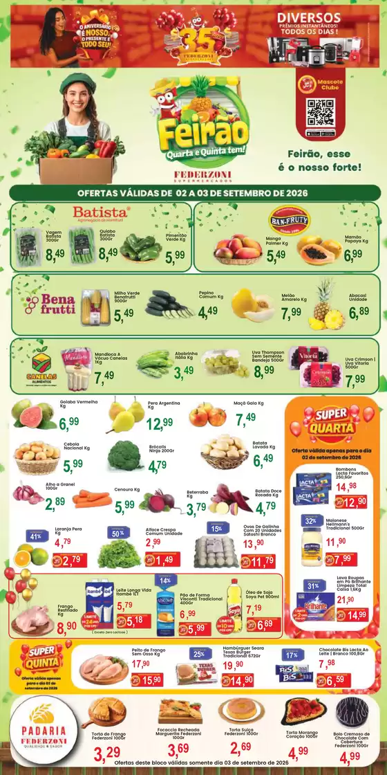 Catálogo Federzoni Supermercados | Ofertas | 2026-09-02T00:00:00.000Z - 2026-09-03T00:00:00.000Z