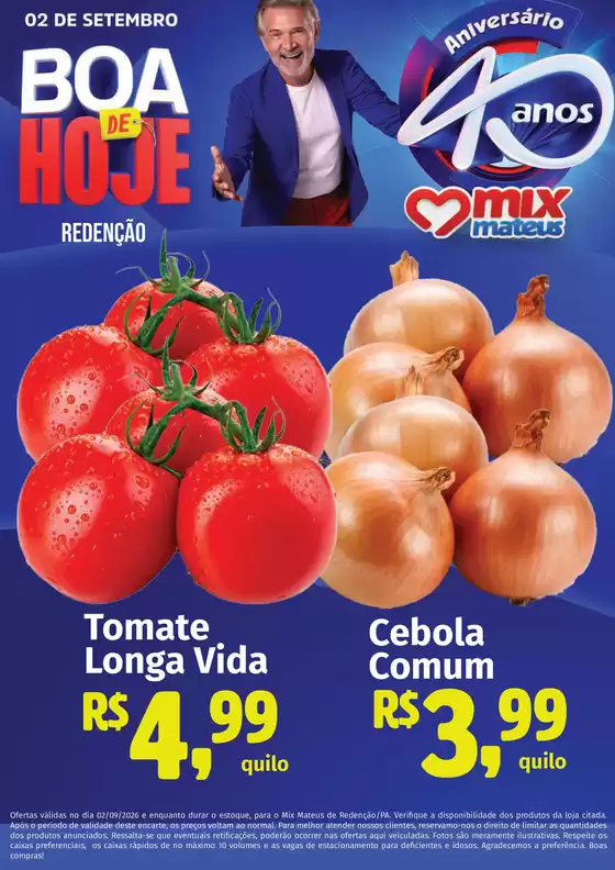 Catálogo Supermercados Mateus | Boa de hoje de Aniversario | 2026-09-01T00:00:00.000Z - 2026-09-02T00:00:00.000Z