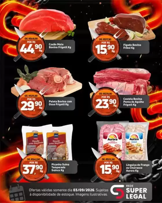 Catálogo Rede Super Legal de Supermercados | Ofertas exclusivas | 2026-09-03T00:00:00.000Z - 2026-09-03T00:00:00.000Z