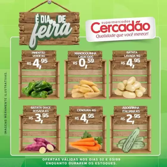 Catálogo Cercadão | E dia de Feira | 2026-09-03T00:00:00.000Z - 2026-09-03T00:00:00.000Z