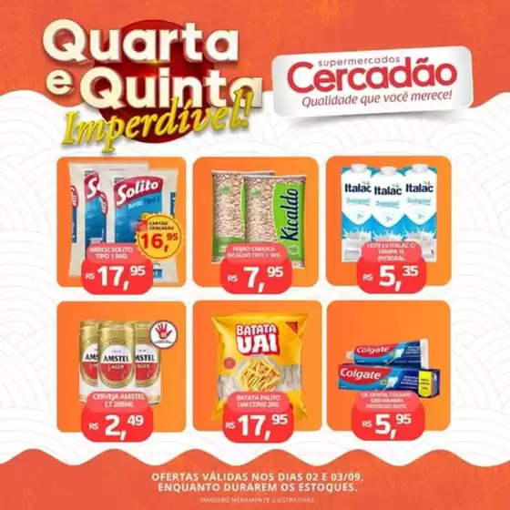 Catálogo Cercadão | QUARTA E QUINTA Imperdivel | 2026-09-03T00:00:00.000Z - 2026-09-03T00:00:00.000Z
