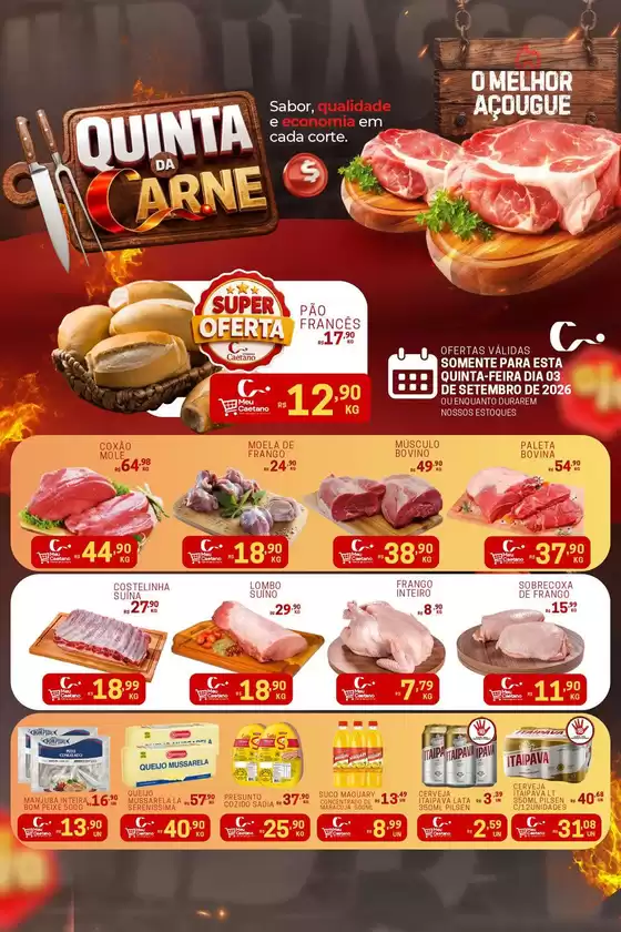 Catálogo Supermercados Caetano | Ótima oferta para todos os clientes | 2026-09-03T00:00:00.000Z - 2026-09-03T00:00:00.000Z