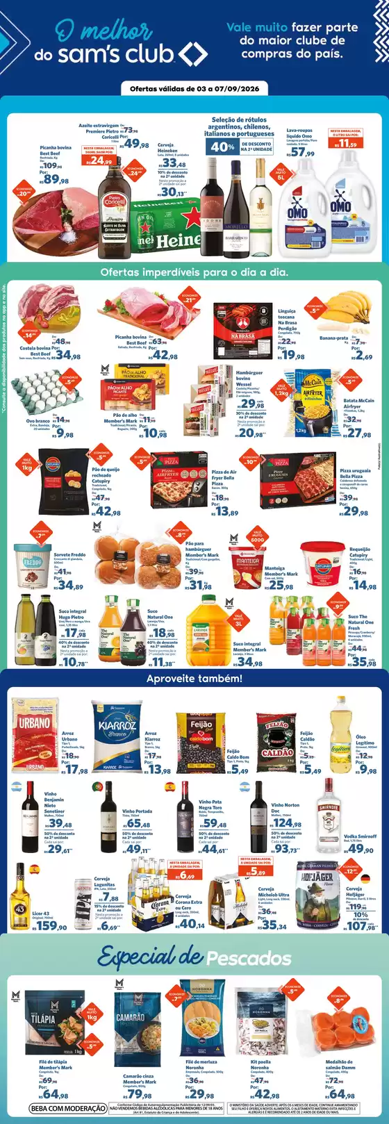 Catálogo Sam's Club | Novas ofertas para descobrir | 2026-09-03T00:00:00.000Z - 2026-09-07T00:00:00.000Z