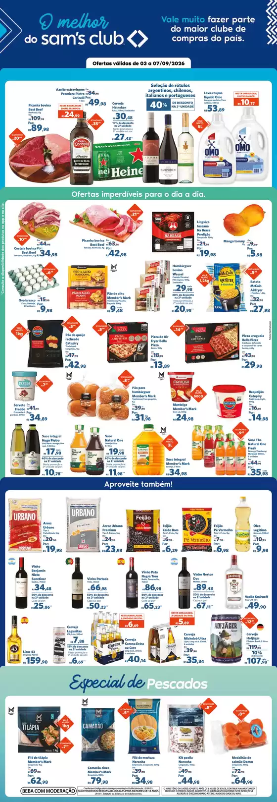 Catálogo Sam's Club | Ampla seleção de ofertas | 2026-09-03T00:00:00.000Z - 2026-09-07T00:00:00.000Z