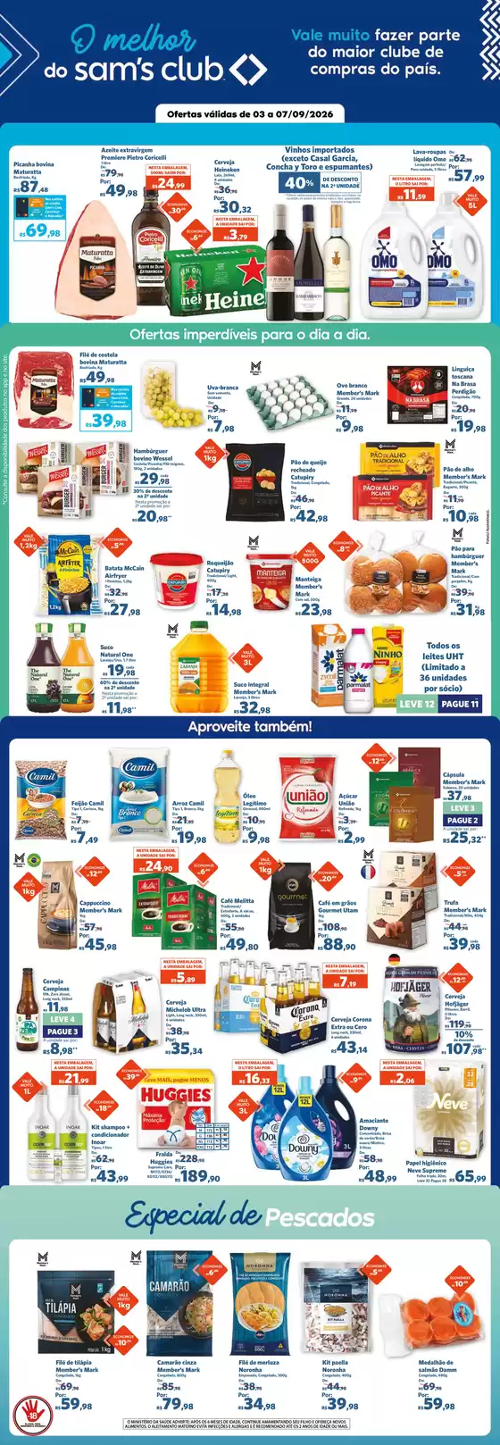 Catálogo Sam's Club em Franca | Ofertas e promoções atuais | 2026-09-03T00:00:00.000Z - 2026-09-07T00:00:00.000Z