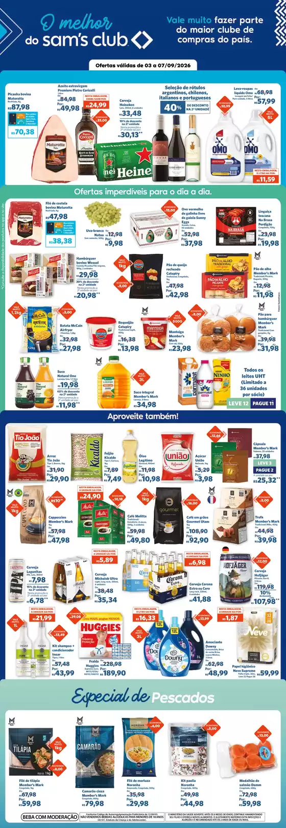 Catálogo Sam's Club | Economize agora com nossas ofertas | 2026-09-03T00:00:00.000Z - 2026-09-07T00:00:00.000Z
