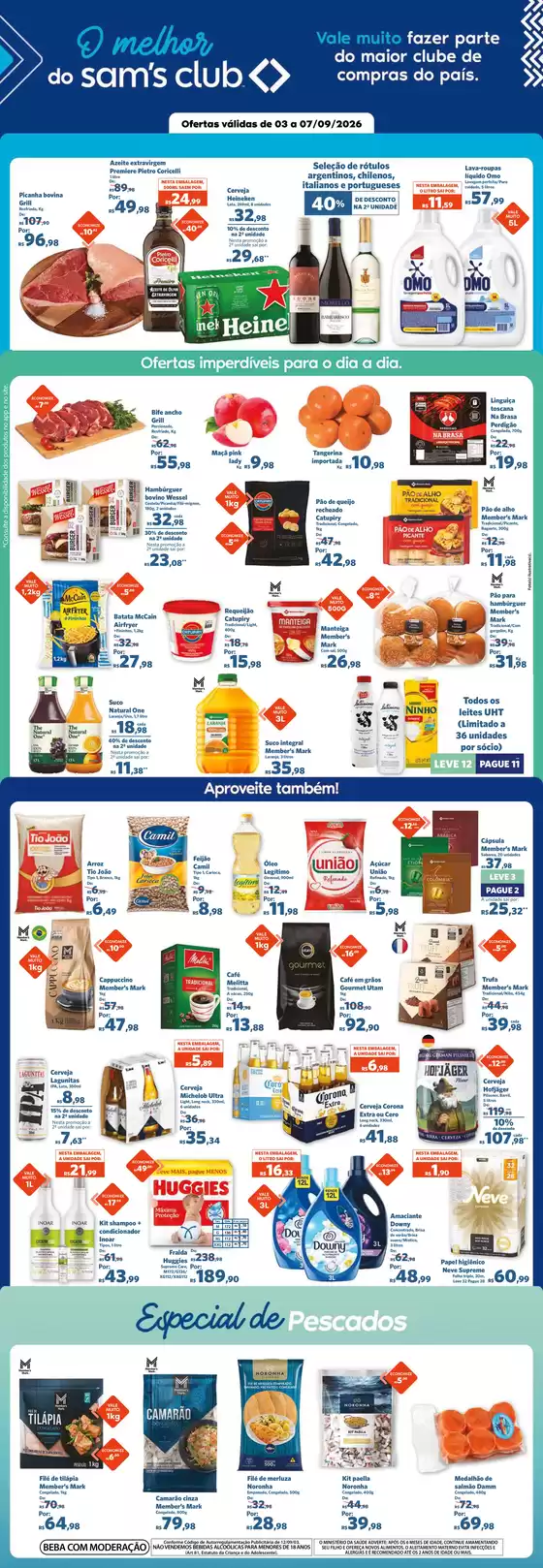 Catálogo Sam's Club | Ótima oferta para todos os clientes | 2026-09-03T00:00:00.000Z - 2026-09-07T00:00:00.000Z