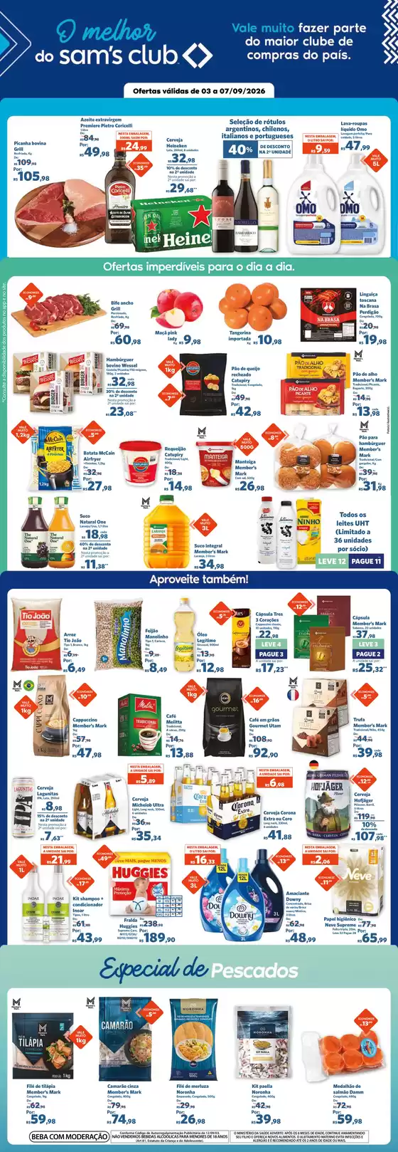 Catálogo Sam's Club | Descontos e promoções | 2026-09-03T00:00:00.000Z - 2026-09-07T00:00:00.000Z