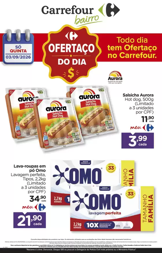 Catálogo Carrefour Bairro | OFERTA DO DIA SINAL VERDE | 2026-09-03T00:00:00.000Z - 2026-09-03T00:00:00.000Z