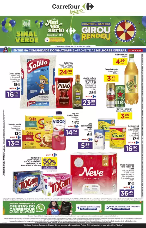 Catálogo Carrefour Bairro | LÂMINA SEMANAL | 2026-09-03T00:00:00.000Z - 2026-09-09T00:00:00.000Z
