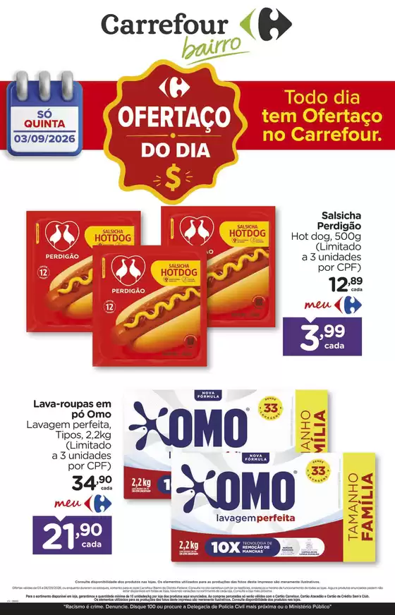 Catálogo Carrefour Bairro | Ótima oferta para caçadores de pechinchas | 2026-09-03T00:00:00.000Z - 2026-09-03T00:00:00.000Z