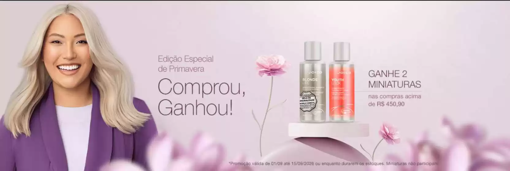 Catálogo Joico em Luziânia | Comprou ganhou ! | 2026-09-03T00:00:00.000Z - 2026-09-15T00:00:00.000Z