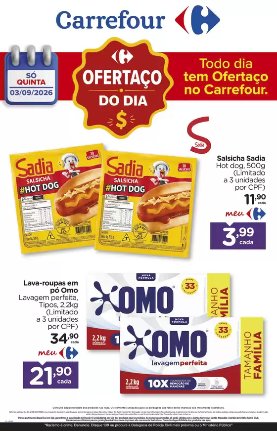 Catálogo Carrefour | Nossas melhores ofertas para você | 2026-09-03T00:00:00.000Z - 2026-09-03T00:00:00.000Z