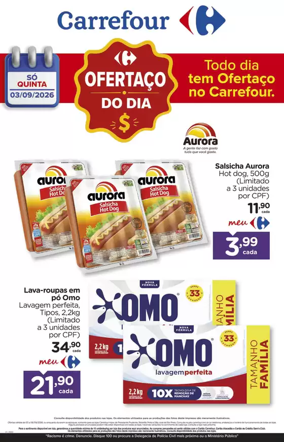 Catálogo Carrefour | Ofertas e promoções atuais | 2026-09-03T00:00:00.000Z - 2026-09-03T00:00:00.000Z