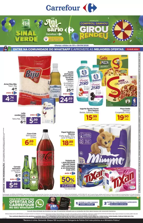 Catálogo Carrefour | Ofertas especiais para você | 2026-09-03T00:00:00.000Z - 2026-09-09T00:00:00.000Z