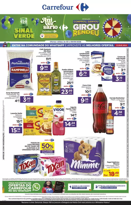 Catálogo Carrefour em Lucena | Novas ofertas para descobrir | 2026-09-03T00:00:00.000Z - 2026-09-09T00:00:00.000Z