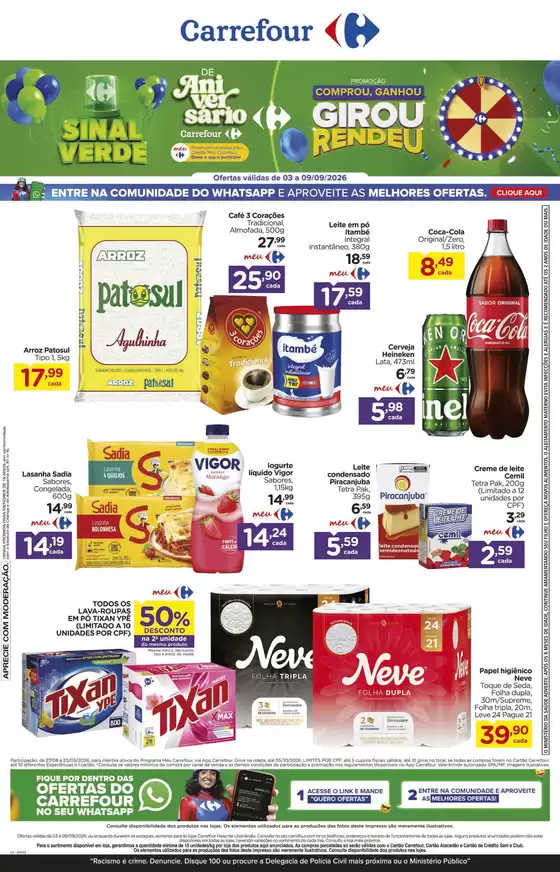 Catálogo Carrefour | Nossas melhores pechinchas | 2026-09-03T00:00:00.000Z - 2026-09-09T00:00:00.000Z
