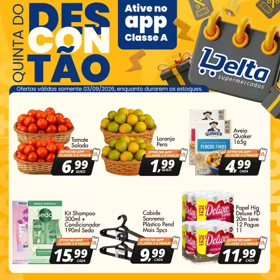 Catálogo Delta Supermercados | Ofertas para caçadores de pechinchas | 2026-09-03T00:00:00.000Z - 2026-09-03T00:00:00.000Z