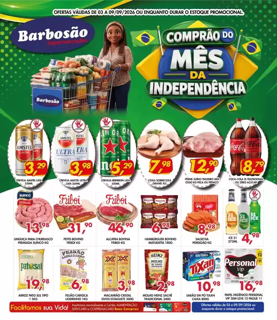 Catálogo Barbosão Extra Supermercados | Ofertas Barbosão Extra Supermercados | 2026-09-03T00:00:00.000Z - 2026-09-09T00:00:00.000Z