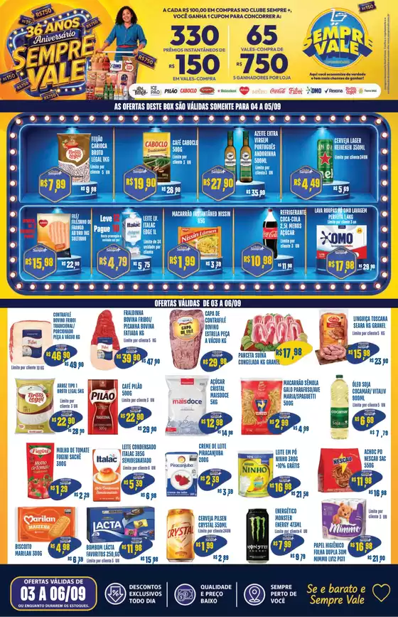 Catálogo Sempre Vale Supermercados | Nossas melhores ofertas para você | 2026-09-03T00:00:00.000Z - 2026-09-06T00:00:00.000Z