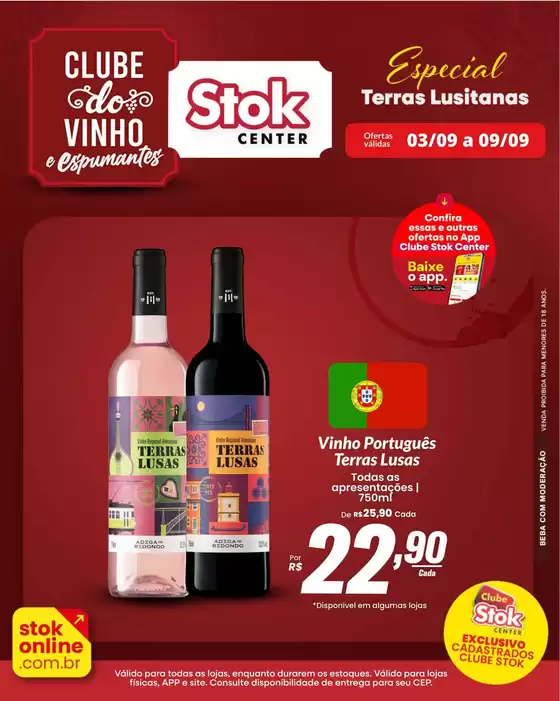 Catálogo Stok Center em Santa Cruz do Sul | Encarte Stok Center | 2026-09-03T00:00:00.000Z - 2026-09-09T00:00:00.000Z