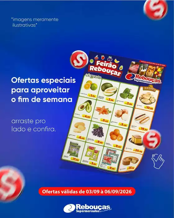 Catálogo Rebouças Supermercados | Encarte Rebouças Supermercados | 2026-09-03T00:00:00.000Z - 2026-09-06T00:00:00.000Z