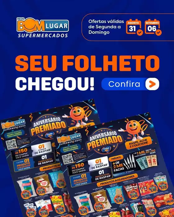 Catálogo Rede Bom Lugar | Ótima oferta para caçadores de pechinchas | 2026-08-31T00:00:00.000Z - 2026-09-06T00:00:00.000Z