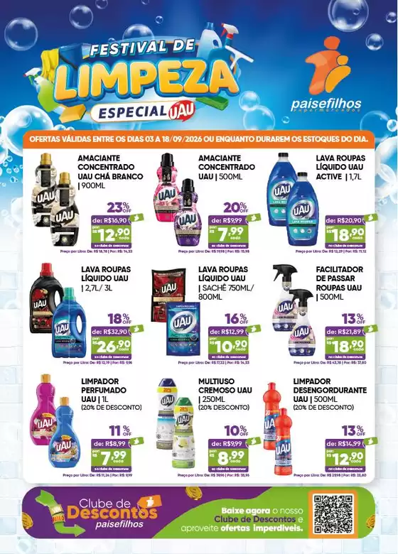Catálogo Pais e Filhos Supermercados | Nossas melhores ofertas para você | 2026-09-03T00:00:00.000Z - 2026-09-18T00:00:00.000Z