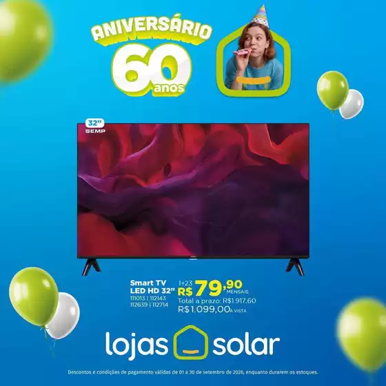 Catálogo Lojas Solar | Encarte Lojas Solar | 2026-09-01T00:00:00.000Z - 2026-09-30T00:00:00.000Z