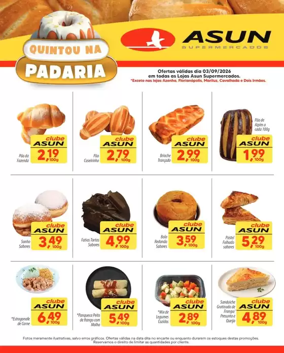 Catálogo Asun | Quintou da Padaria | 2026-09-03T00:00:00.000Z - 2026-09-03T00:00:00.000Z