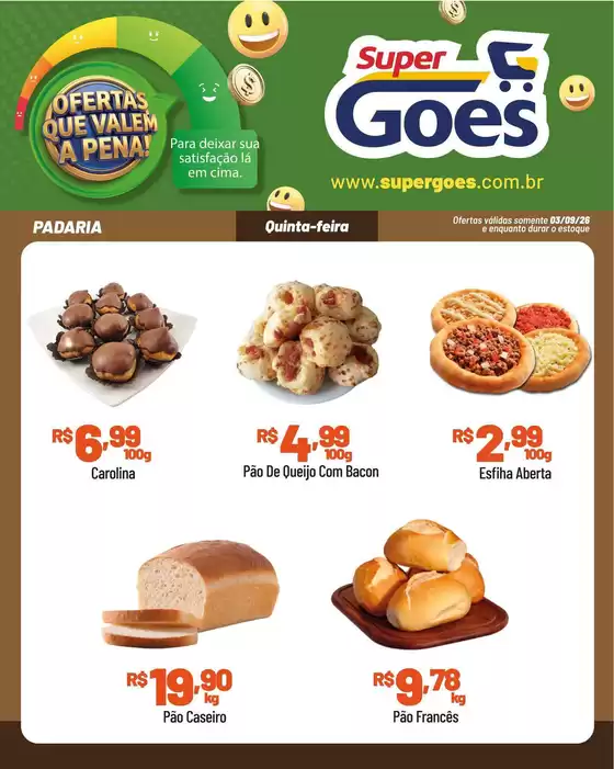 Catálogo Supermercados Goes | Pechinchas e ofertas atuais | 2026-09-03T00:00:00.000Z - 2026-09-03T00:00:00.000Z