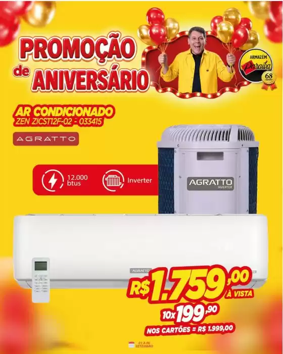 Catálogo Armazém Paraíba | Ofertas para caçadores de pechinchas | 2026-09-03T00:00:00.000Z - 2026-09-06T00:00:00.000Z