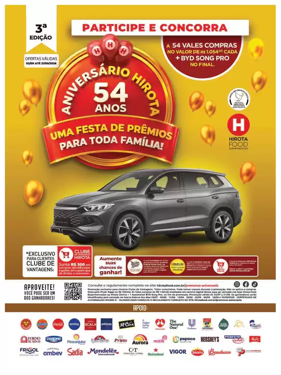 Catálogo Hirota Food Supermercado | 3 Tabloide Aniversario 02 a 21 09 | 2026-09-03T00:00:00.000Z - 2026-09-21T00:00:00.000Z