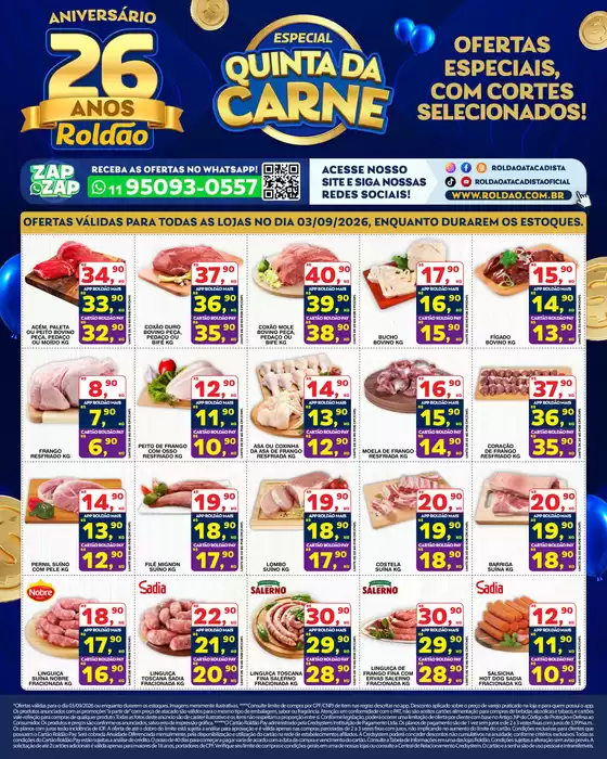 Catálogo Roldão | ROLDAO QUINTA DA CARNE | 2026-09-03T00:00:00.000Z - 2026-09-03T00:00:00.000Z