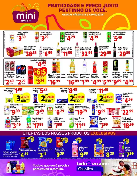 Catálogo Mini Extra | Catálogo Mini Extra | 2026-09-03T00:00:00.000Z - 2026-09-30T00:00:00.000Z