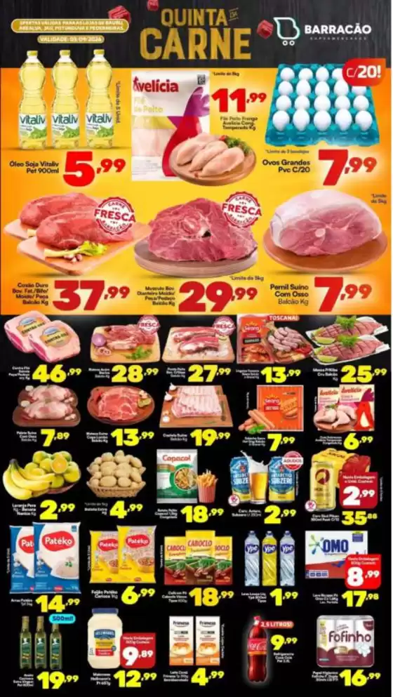 Catálogo Barracão Supermercado | Encarte Barracão Supermercado | 2026-09-03T00:00:00.000Z - 2026-09-09T00:00:00.000Z