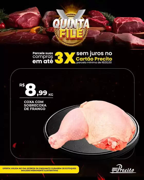 Catálogo Supermercado Precito | Ótima oferta para todos os clientes | 2026-09-03T00:00:00.000Z - 2026-09-03T00:00:00.000Z