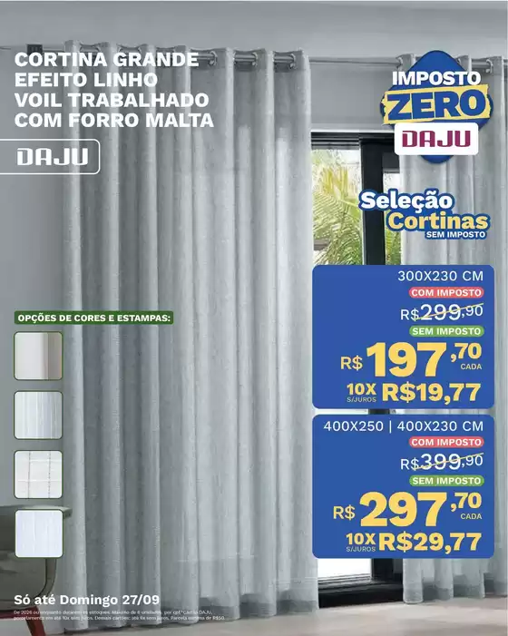 Catálogo Daju | Descubra ofertas atraentes | 2026-09-03T00:00:00.000Z - 2026-09-27T00:00:00.000Z
