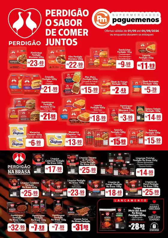 Catálogo Supermercados Pague Menos | Tabloide de 01 a 04.08 | 2026-09-01T00:00:00.000Z - 2026-09-04T00:00:00.000Z