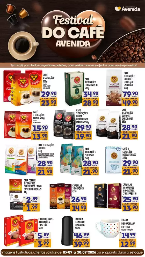 Catálogo Supermercados Avenida | Economize agora com nossas ofertas | 2026-09-03T00:00:00.000Z - 2026-09-20T00:00:00.000Z