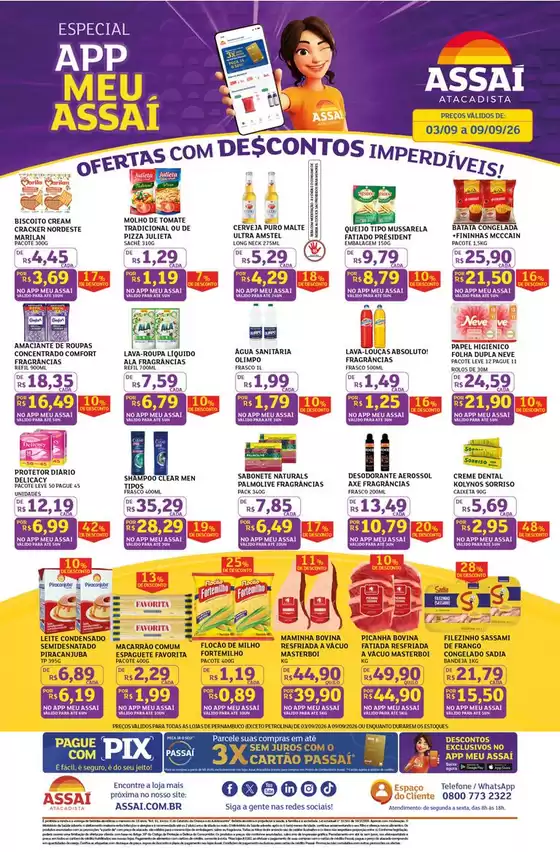 Catálogo Assaí Atacadista | Encarte Assaí Atacadista 171222-571 | 2026-09-03T00:00:00.000Z - 2026-09-09T00:00:00.000Z